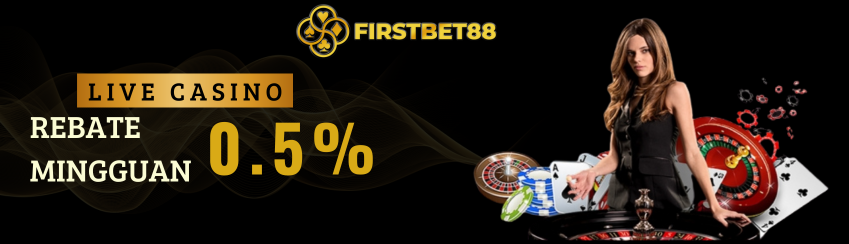 0.5% Rebate Mingguan Live Casino